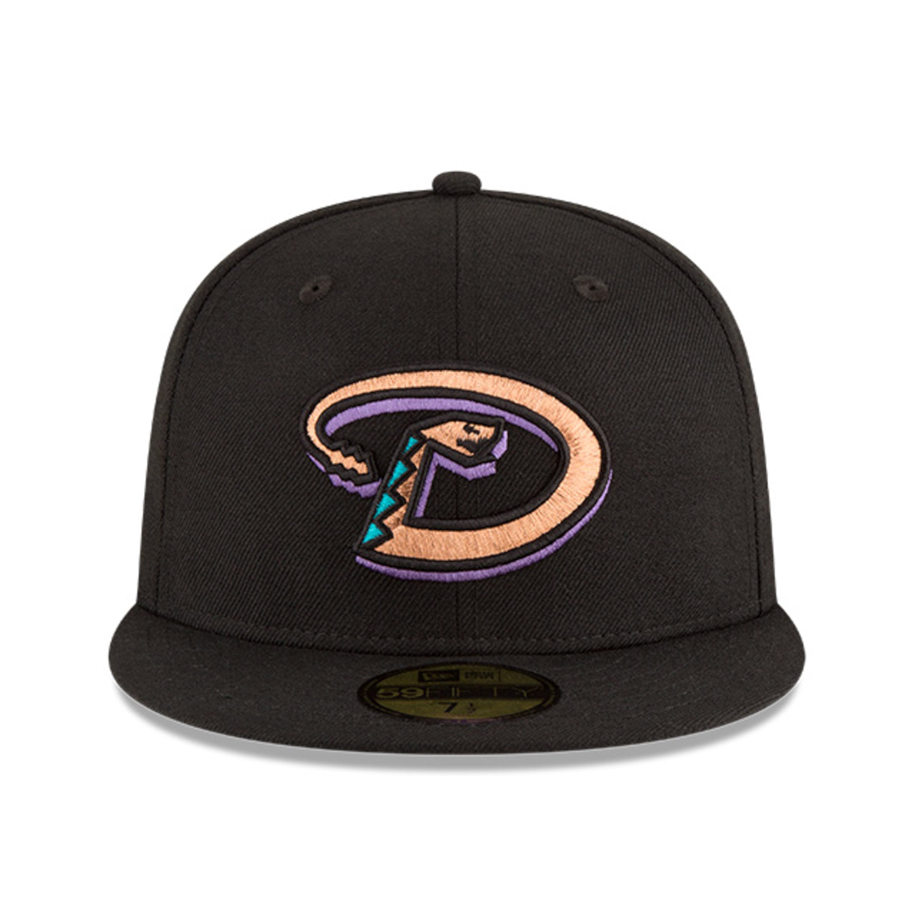 New Era 59Fifty Arizona Diamondbacks 2001 World Series Patch Snapback Hat - Black | Official MLB Baseball Cap for Fans & Collectors | Perfect for Games, Gifts & Streetwear Fashion