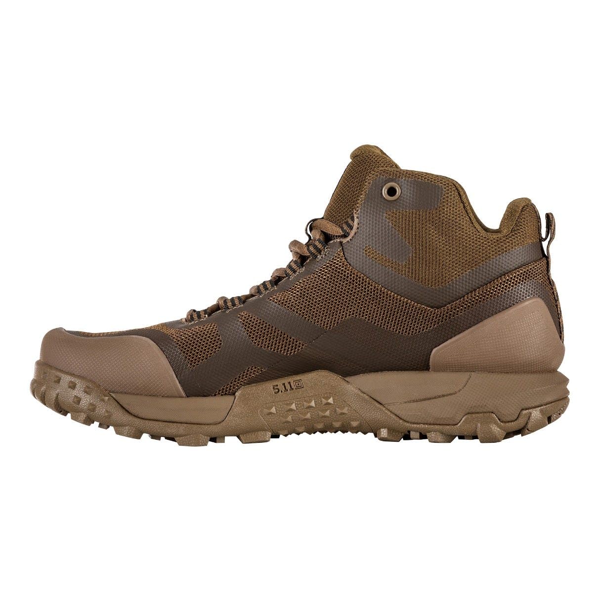 5.11 Tactical Men's Work Boots - All-Terrain Mid Height Boots for Patrol, Hiking & Outdoor Activities | Regular/Wide Width (Style 12430) | Perfect for Law Enforcement, Security Work & Rugged Adventures