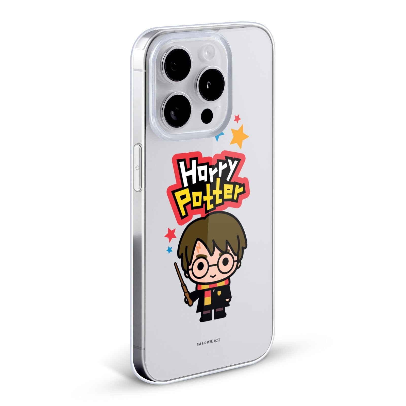 Official Harry Potter The Boy Who Lived Deathly Hallows iPhone X/Xs Soft Gel Case - Licensed HP Phone Cover for Apple iPhone 10 (5.8