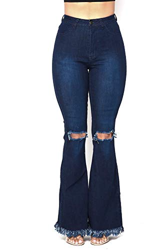 Cutout Dark Denim