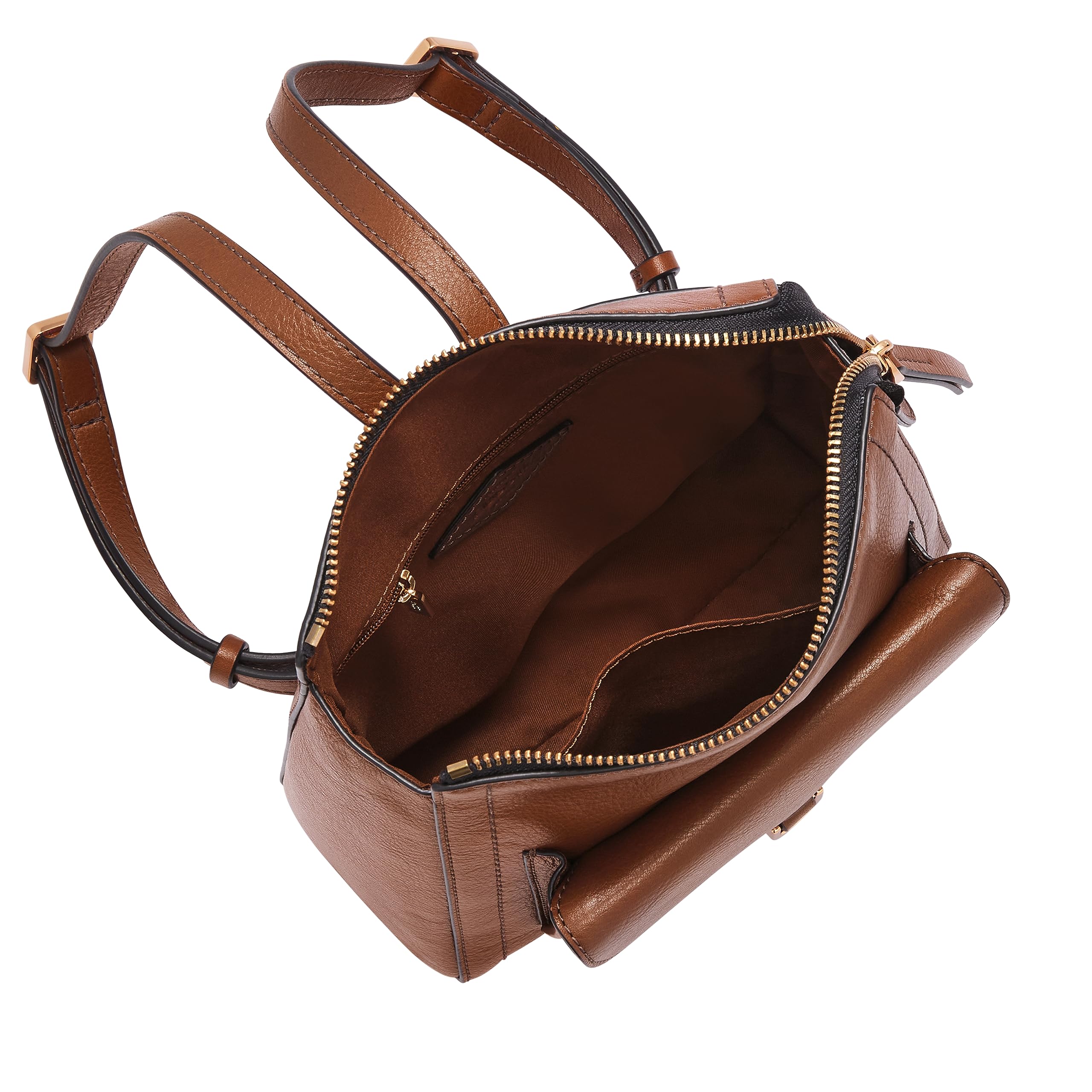 Fossil Women's Parker Leather Convertible Backpack Purse - Stylish Crossbody Handbag & Shoulder Bag for Work, Travel & Everyday Use