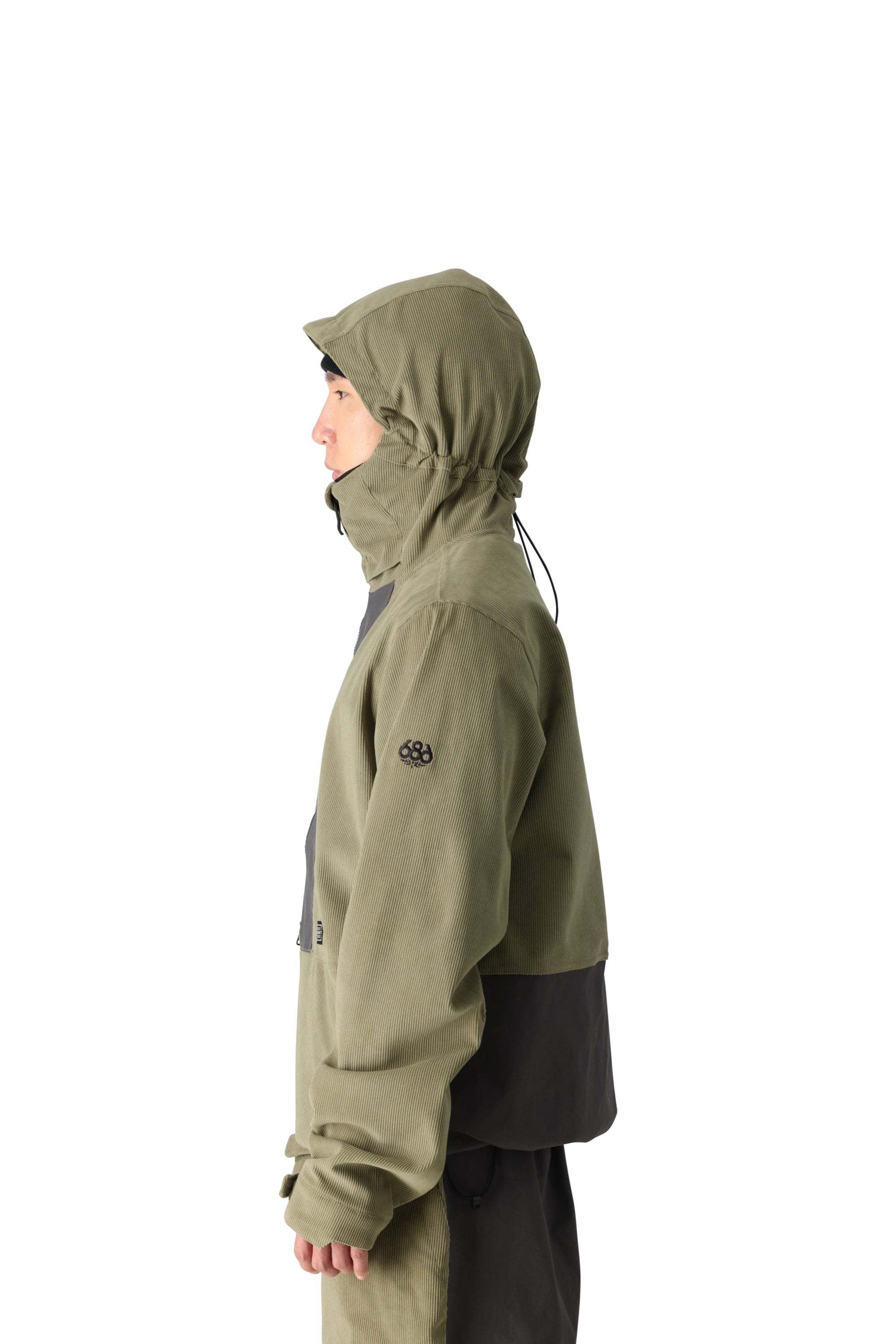686 Ghost 2.5L Anorak Jacket 2025 - Waterproof Windbreaker for Outdoor Adventures, Hiking & Camping