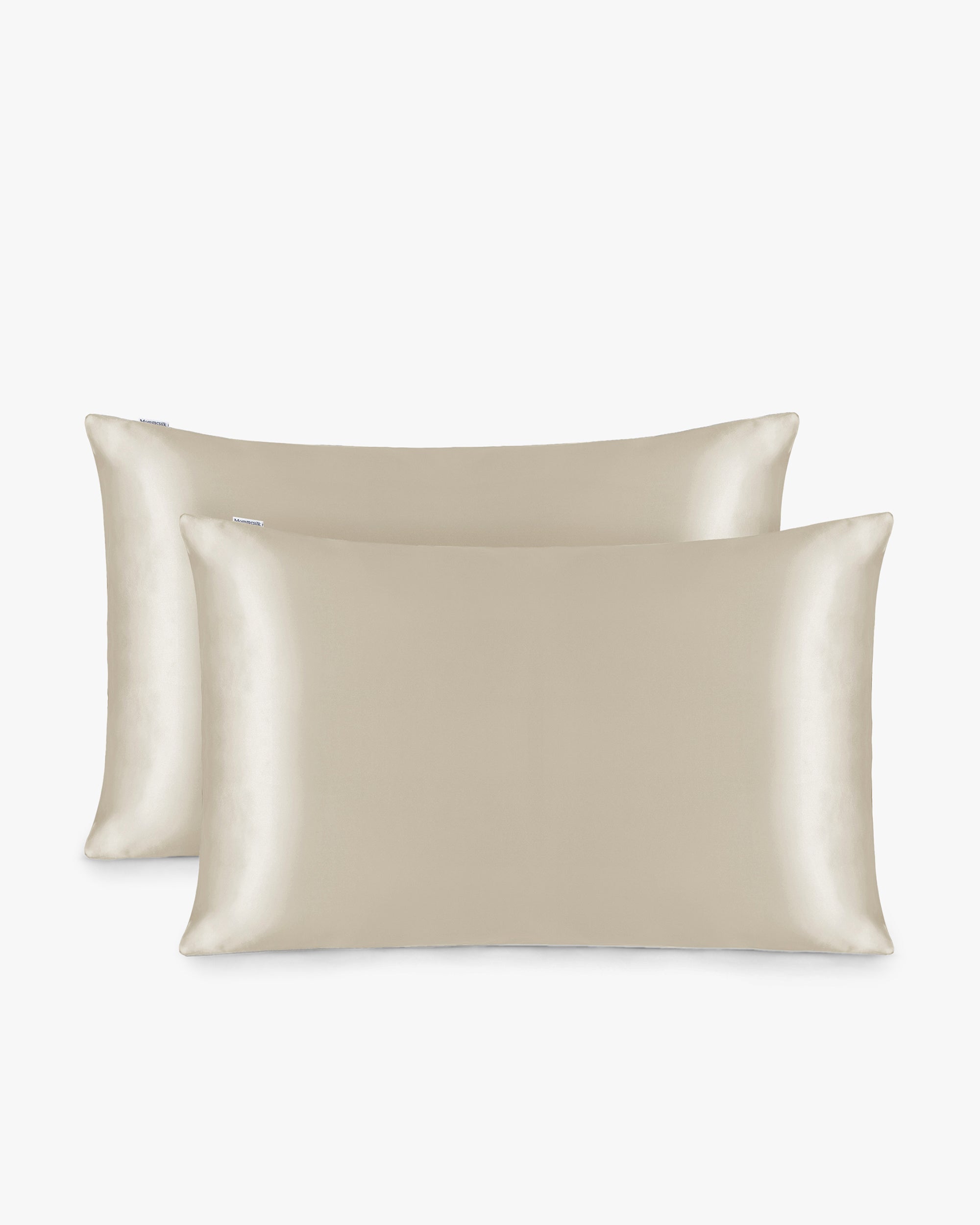 22MM Premium Silk Flat and Fitted Sheet Set - Queen Size Luxury Bedding for Better Sleep - Perfect for Master Bedroom, Guest Room & Hotel Use