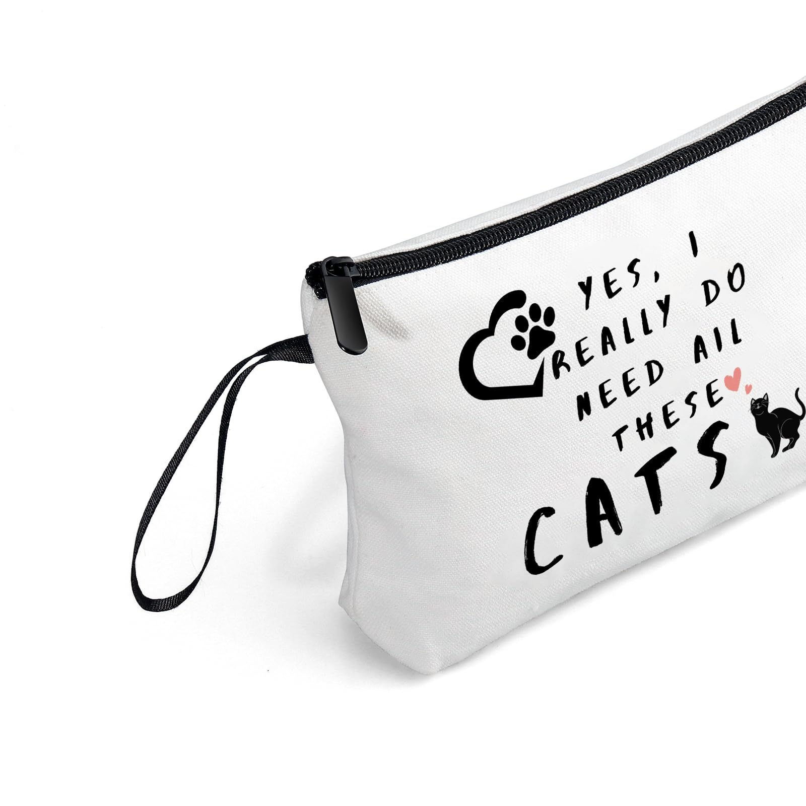 SEAMOON Cat Lifts for Cat Lovers - Funny Cat Makeup Bag & Gift Set for Women | Perfect Birthday, Memorial & Crazy Cat Lady Party Supplies | Great for Cat-Themed Parties, Gifts & Everyday Use