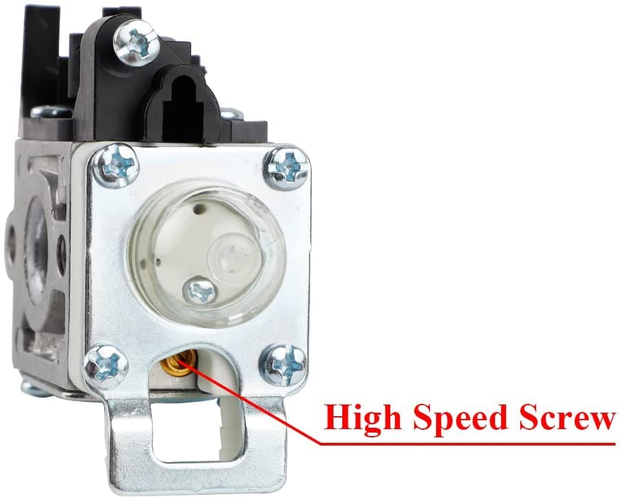 ECHO SRM225 GT225 String Trimmer Carburetor Replacement Part with Fuel Line & Spark Plug Repair Kit - Compatible with ECHO SRM225, GT225, GT225i, GT225L, PAS225, PE225, PPF225, SHC225 Models - Perfect for Lawn Maintenance, Weed Trimming & Garden Tool Repair