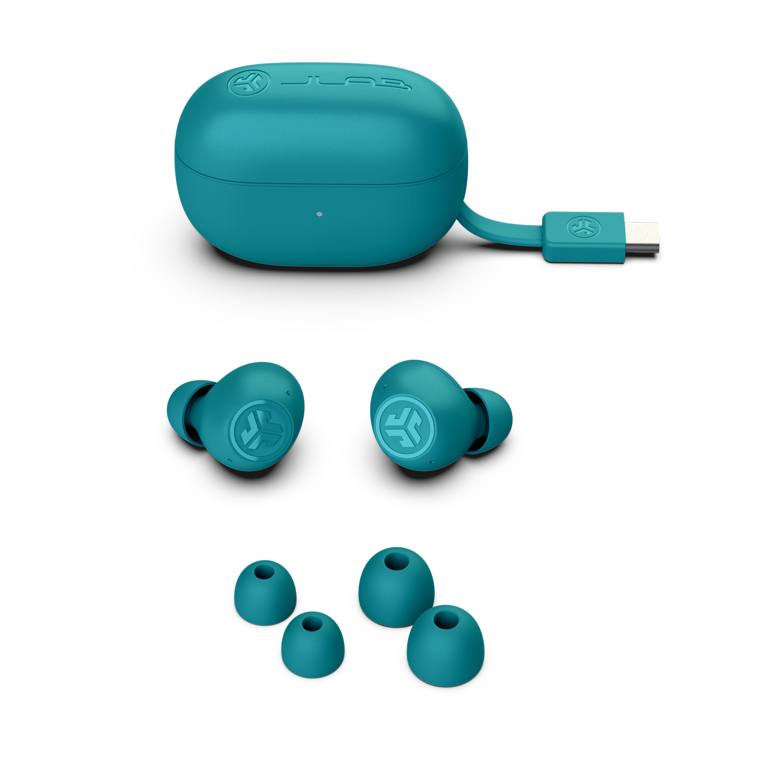 Go Pop ANC True Wireless Earbuds - Bluetooth 5.0, Active Noise Cancelling, 30H Playtime, IPX5 Waterproof, HD Sound for Workout, Travel & Commuting