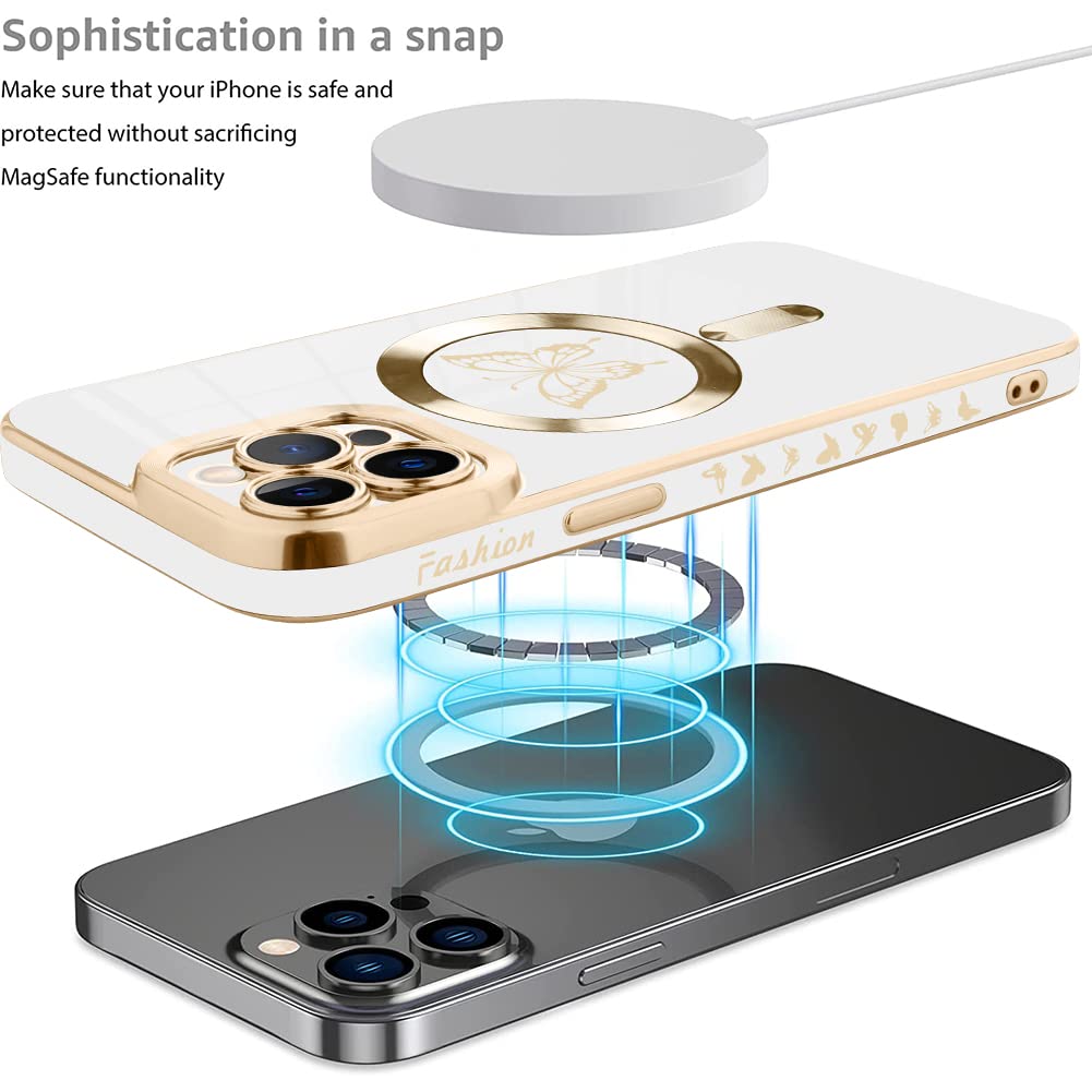 Fiyart Magnetic Case for iPhone 14 Pro Max (6.7
