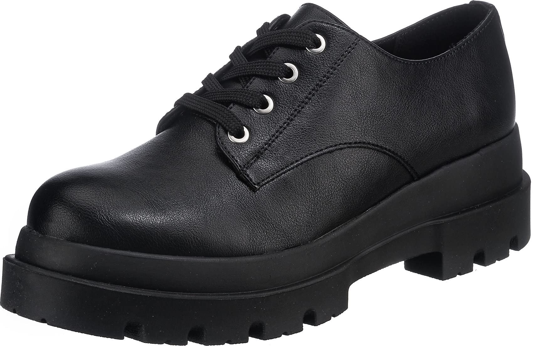 Call It Spring Women's Blayke Oxford Shoes - Classic Comfortable Lace-Up Casual Flats for Work, Office & Everyday Wear