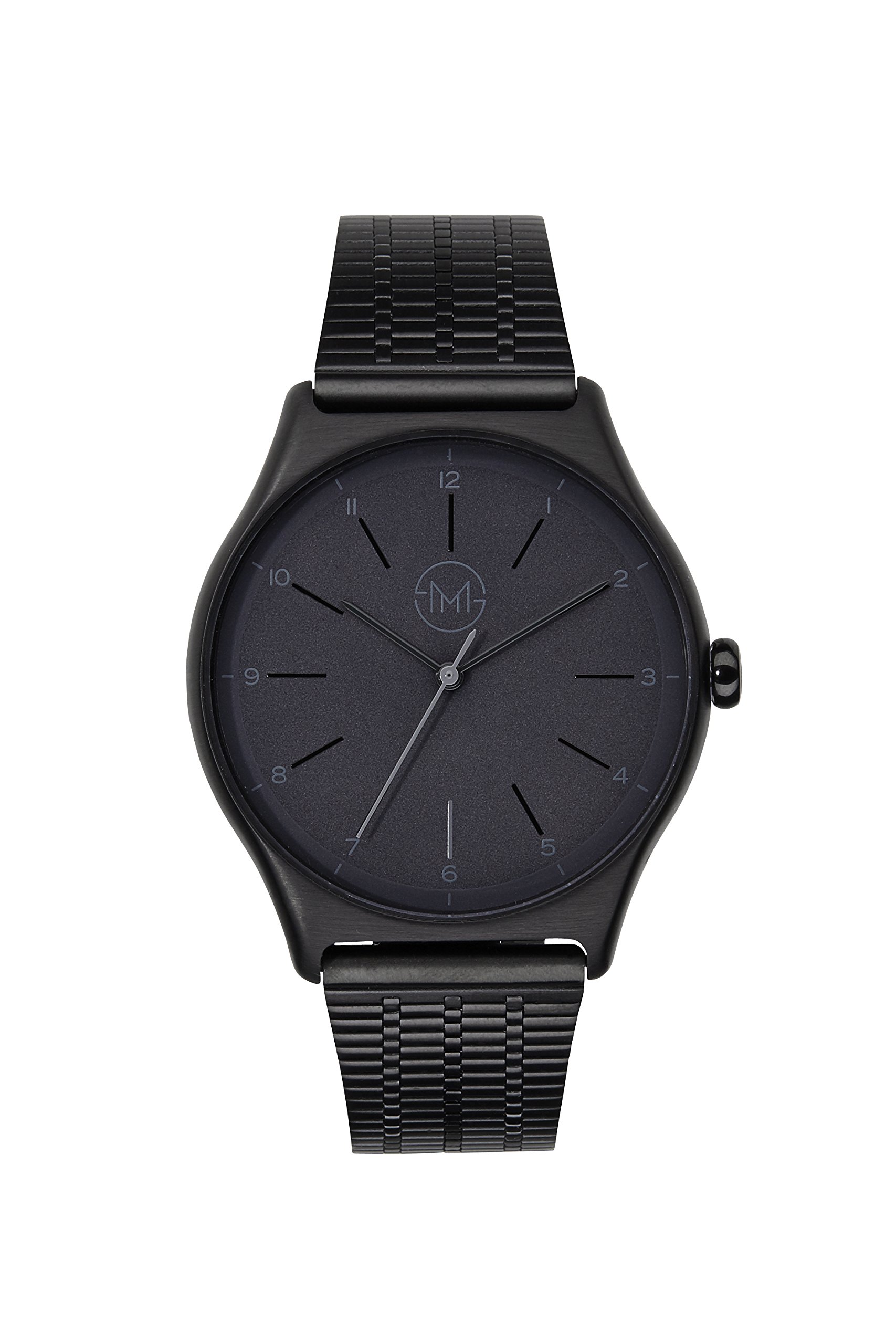One 07 Ultra Slim Black Unisex Watch - Minimalist Design for Men & Women - Perfect for Everyday Wear, Office & Casual Outfits