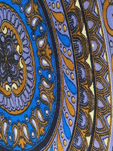 Floral Dark Blue