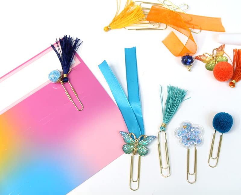 DIY Poppin' Paper Clips Craft Kit - Fun & Creative Arts and Crafts for Kids, Teens & Adults - Perfect for School Projects, Party Favors & Gift Making