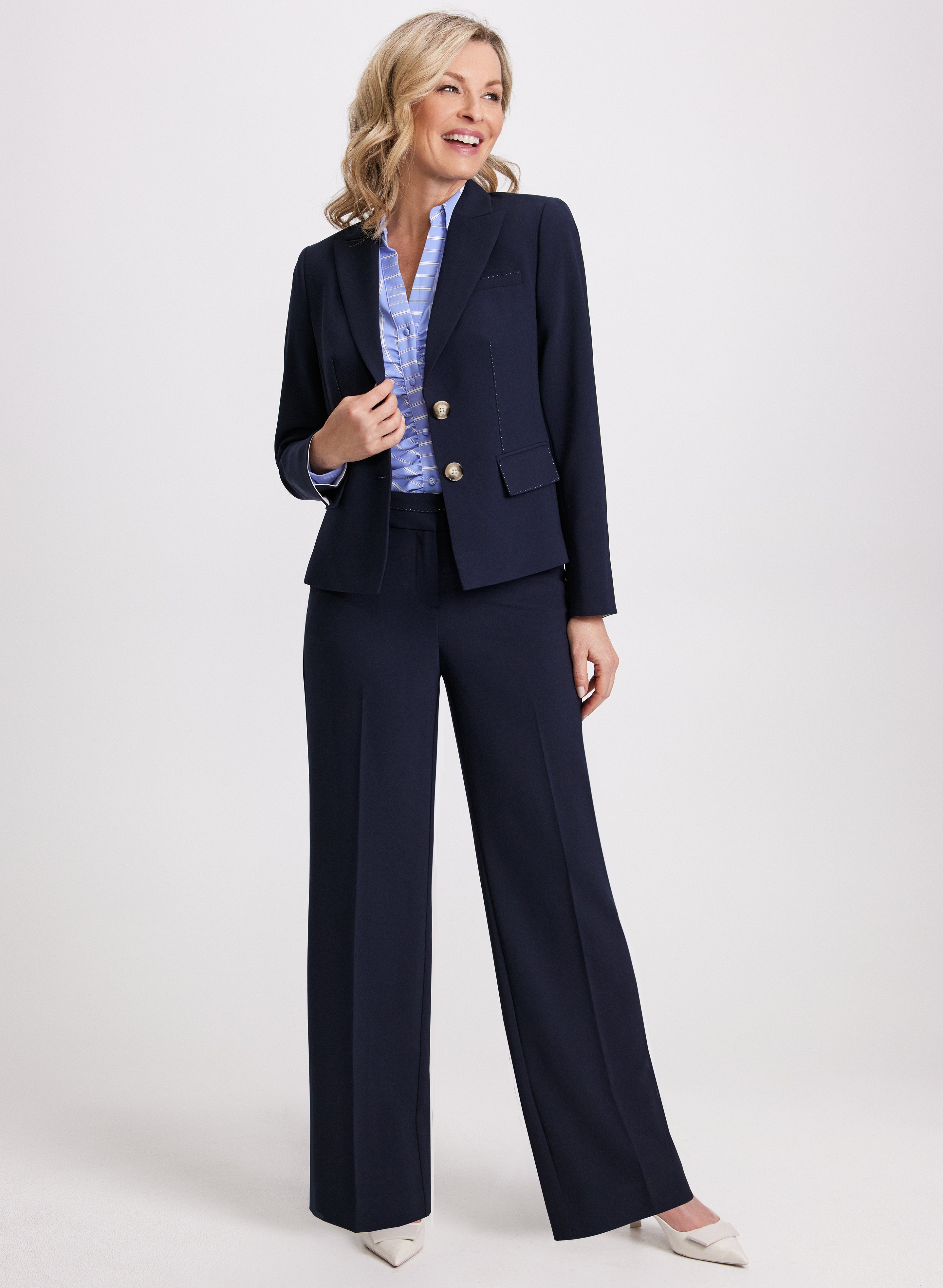 Stylish Decorative Seam Jacket for Women - Trendy Outerwear with Unique Stitching Details - Perfect for Casual Outings, Date Nights & Fall Layering