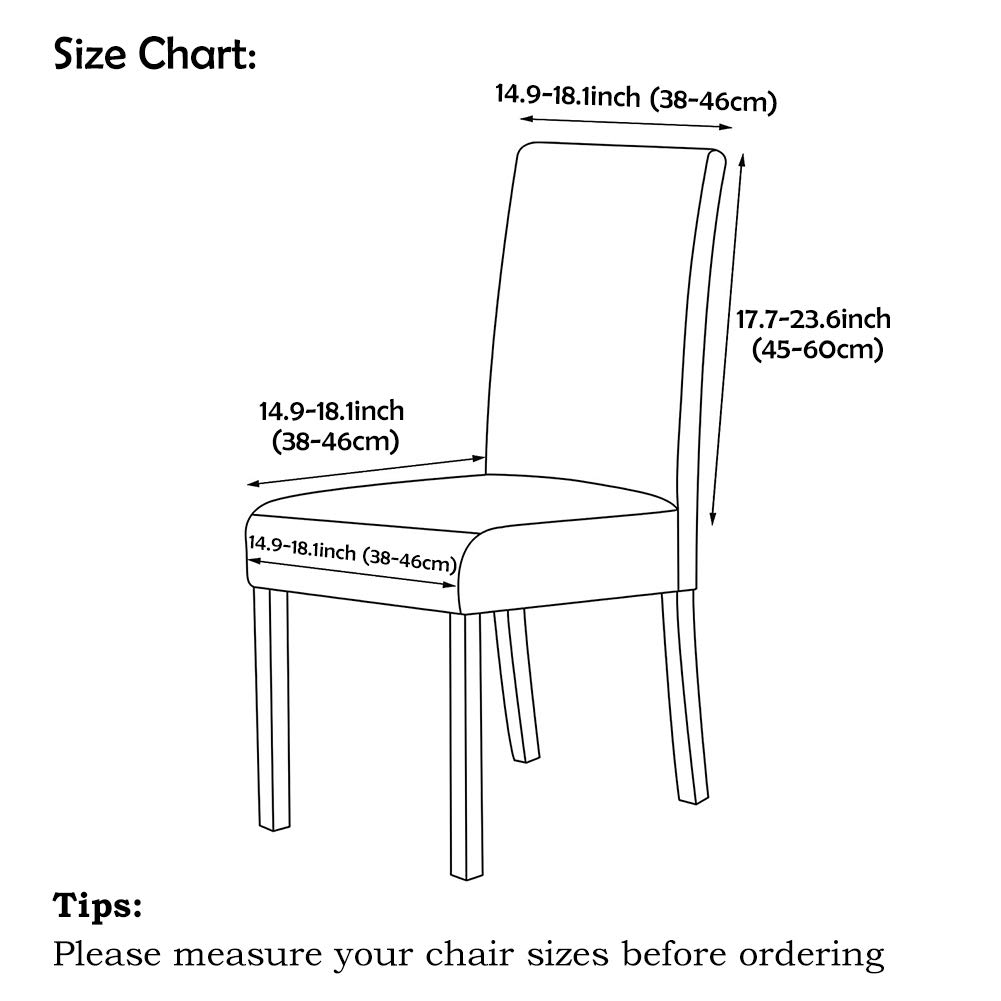 JOTOM Stretch Modern Dining Chair Covers - 4 Pack Removable Soft Spandex Slipcovers for Kitchen, Dining Room, Hotel, Party & Wedding - Chair Protector in Leaf Green - Perfect for Home Decor & Event Styling