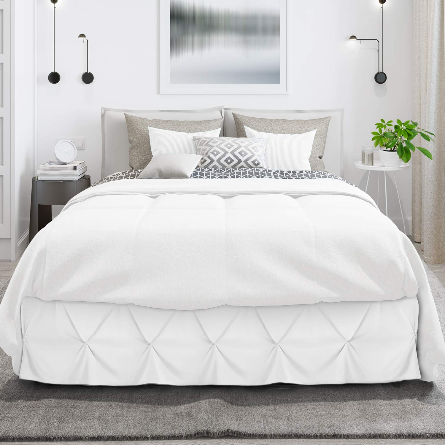 Premium Microfiber King Size Bed Skirt - 14