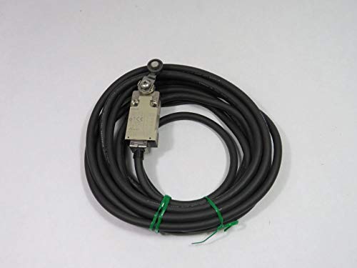 Omron D4F-320-5D Small Roller Safety Limit Switch 2NC 2NO - Industrial Automation & Machine Safety Control for Conveyors & Assembly Lines