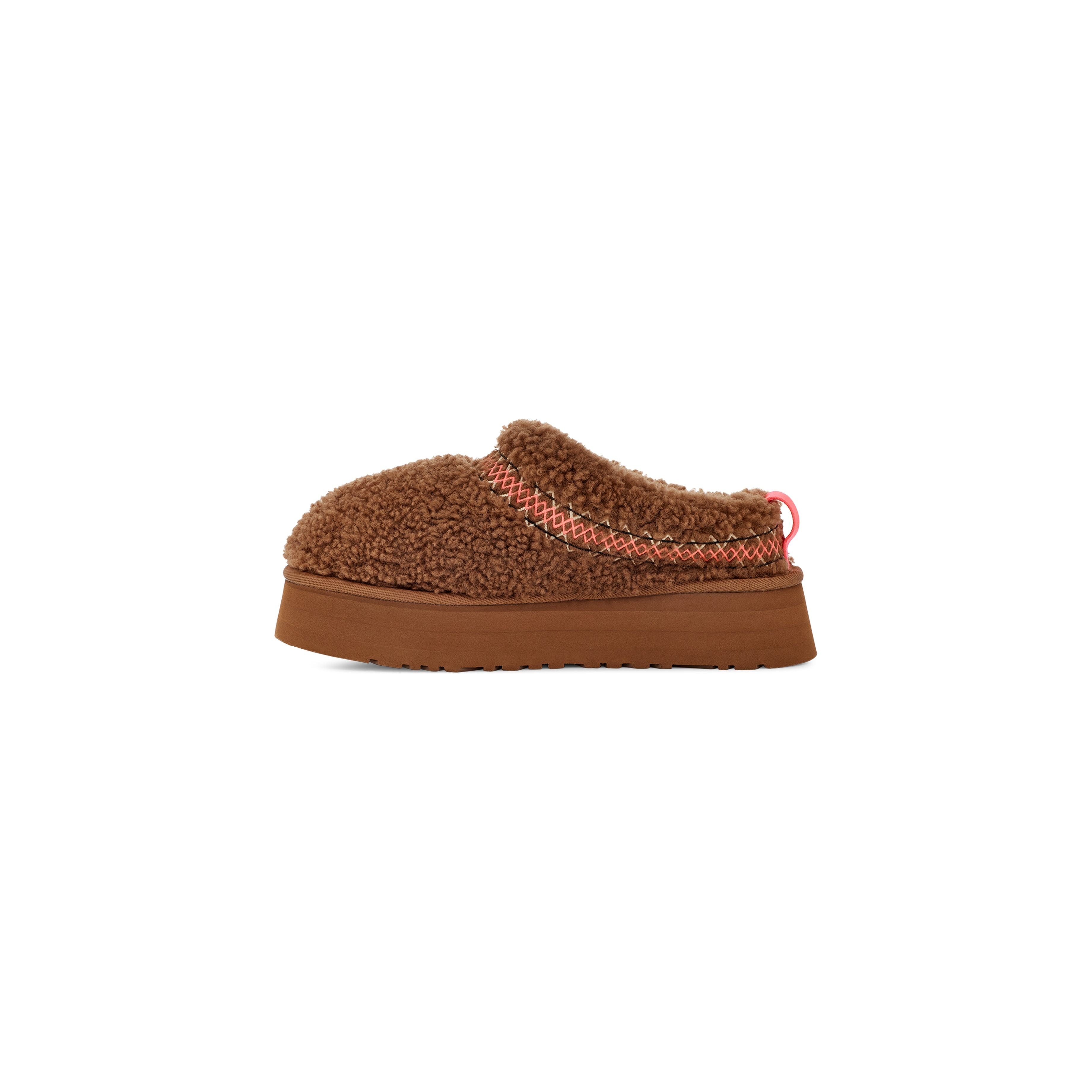 UGG Women's Tazz Braid Slippers in Hardwood - Cozy House Shoes for Winter Comfort & Indoor/Outdoor Wear