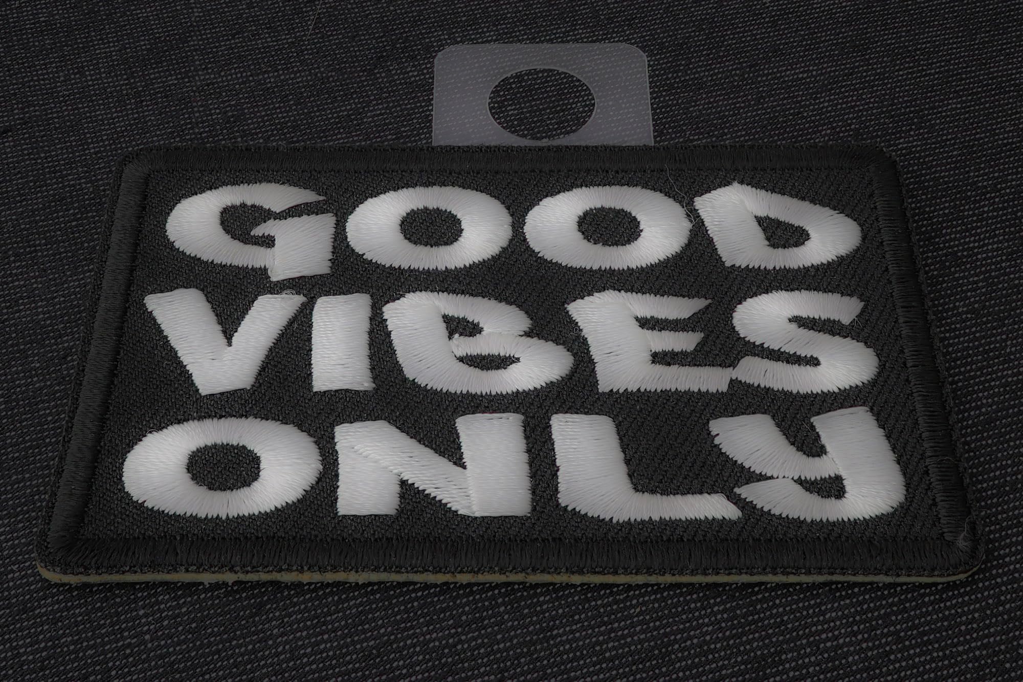 Inspirational Embroidered Patches - Sew or Iron On for Clothes, Jackets, Bags | Motivational DIY Accessories for Hats, Backpacks & Denim