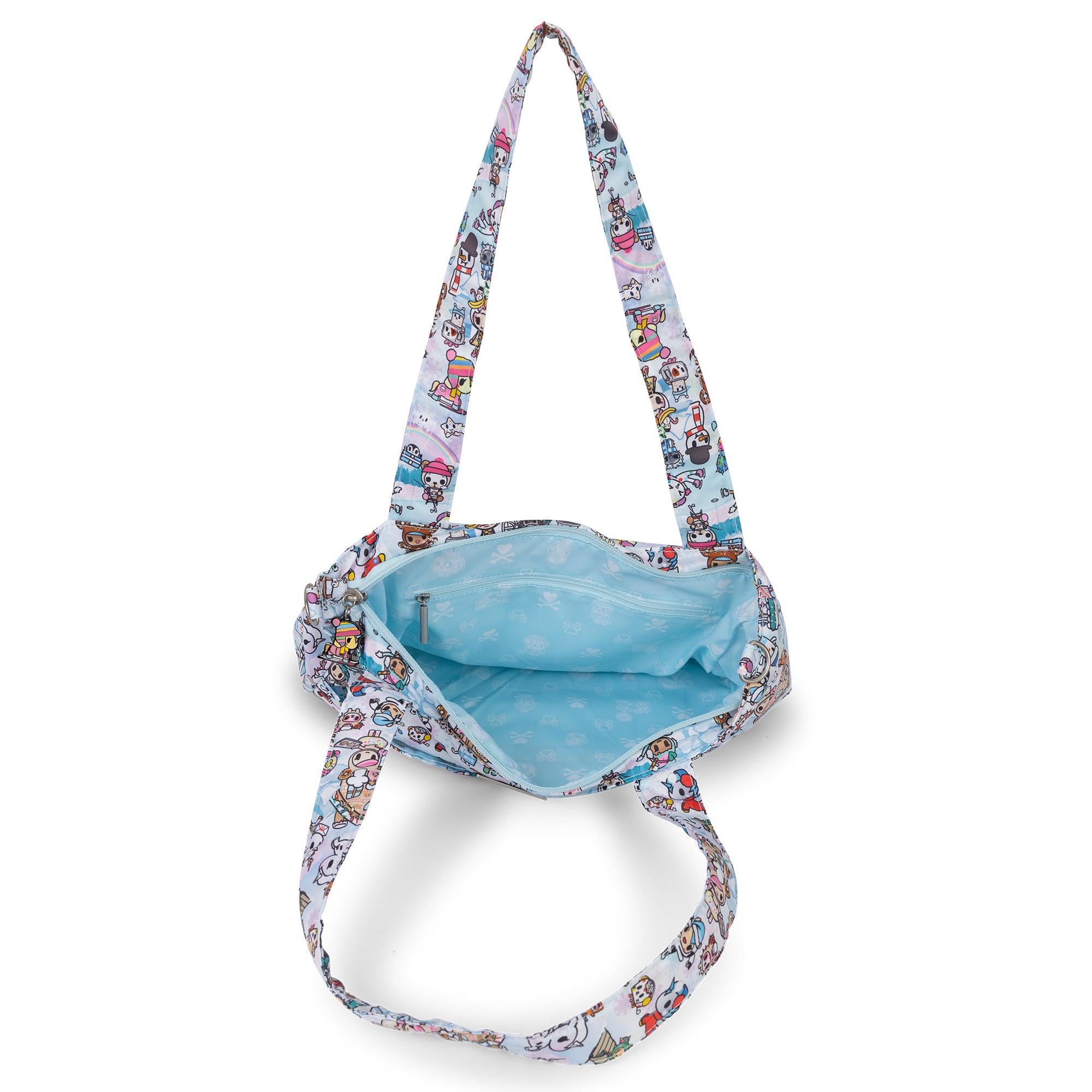 JuJuBe x tokidoki Snow Day Collection - Stylish Winter-Themed Diaper Bags & Accessories for Moms & Babies | Perfect for Travel, Shopping & Outdoor Adventures
