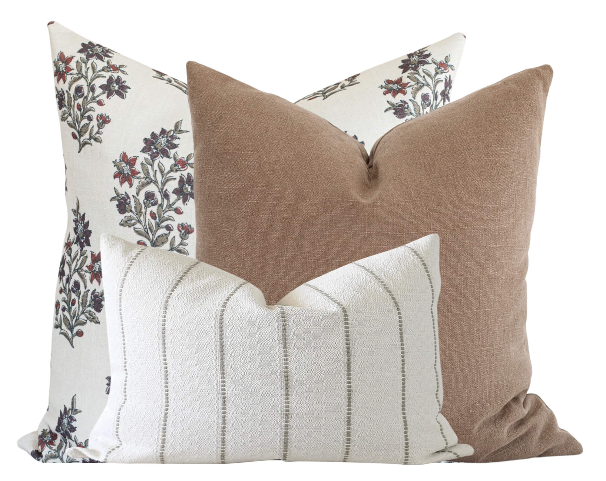 Gracie Pillow Cover - Soft & Stylish Decorative Pillowcase for Couch, Bed, Sofa - Perfect for Home Decor, Living Room, Bedroom