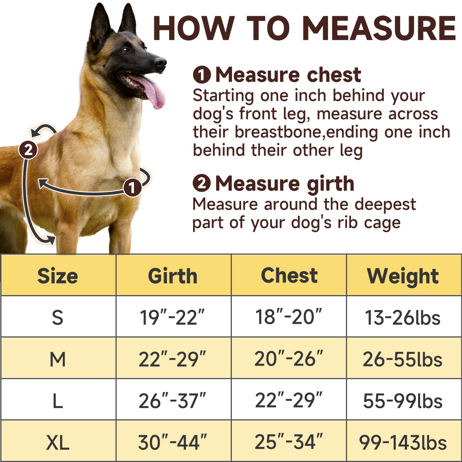 No Pull Dog Harness - Adjustable & Comfortable Walking Harness for Small, Medium & Large Dogs (Large, Black) - Perfect for Training, Hiking & Daily Walks