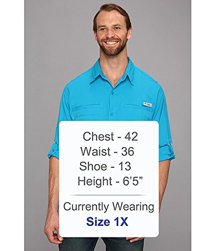 Columbia Men's Big & Tall Tamiami II Long Sleeve Shirt - Moisture-Wicking Fishing & Outdoor Performance Shirt for Hiking, Camping & Casual Wear