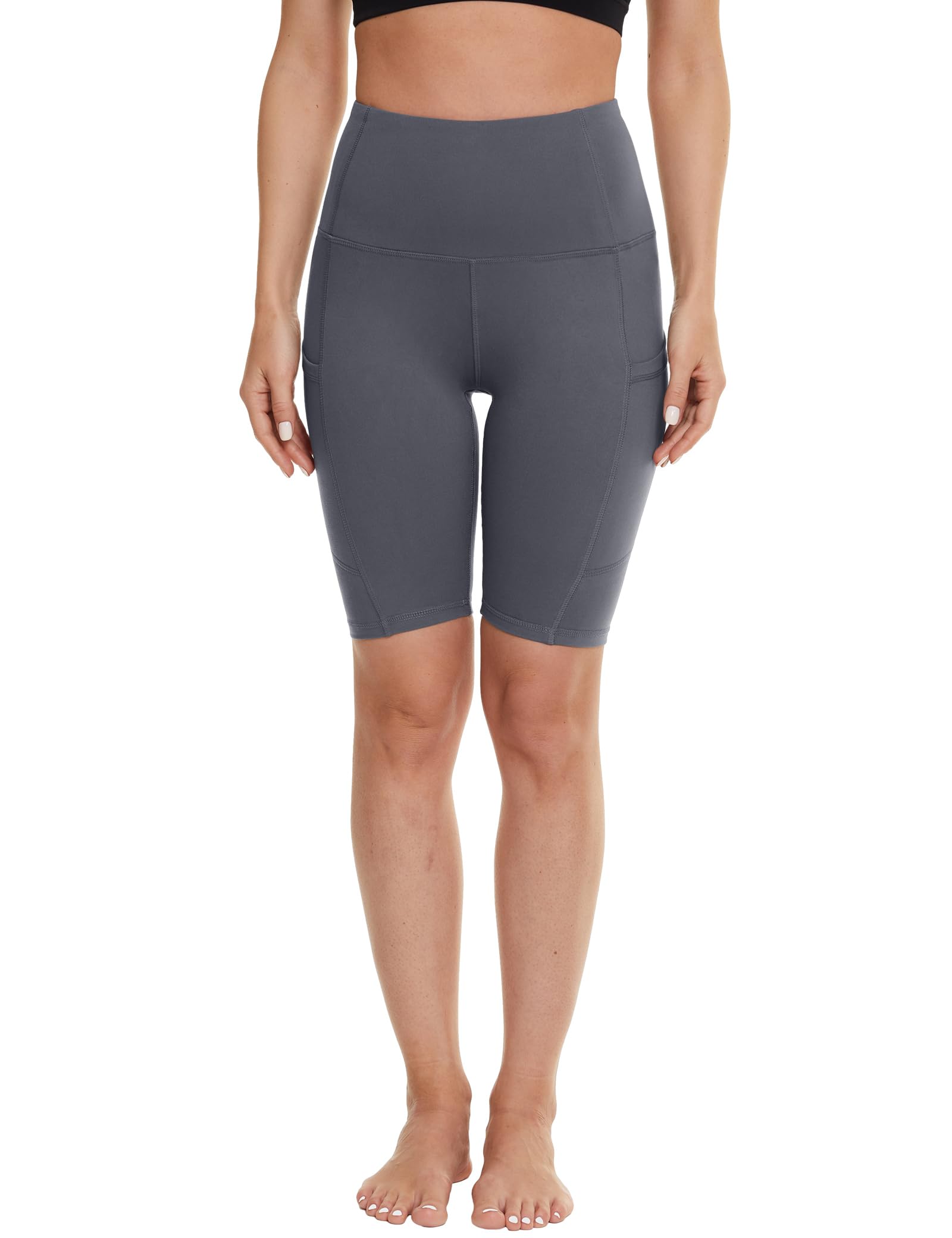 NexiEpoch High Waist Workout Shorts for Women - Tummy Control Yoga Running Biker Shorts | Gym, Athletic & Casual Wear