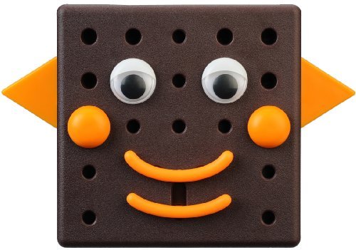 CLOCKMAN ID Alarm Clock - Digital LED Display with Snooze, Adjustable Brightness & USB Charging (Brown) | Perfect for Bedroom, Office & Travel