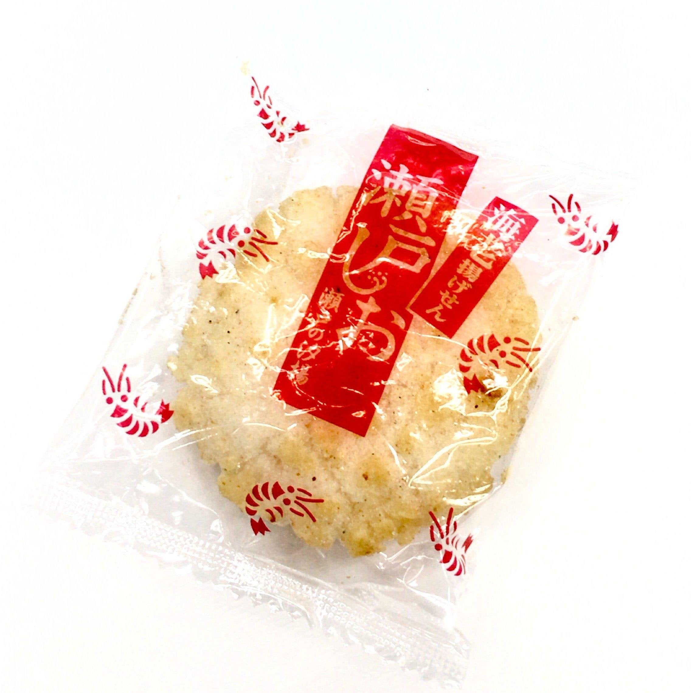 Premium Shrimp Flavor Rice Crackers - Authentic Japanese Senbei Snacks (Box of 12) | Perfect for Parties, Office Snacks & Asian Food Lovers