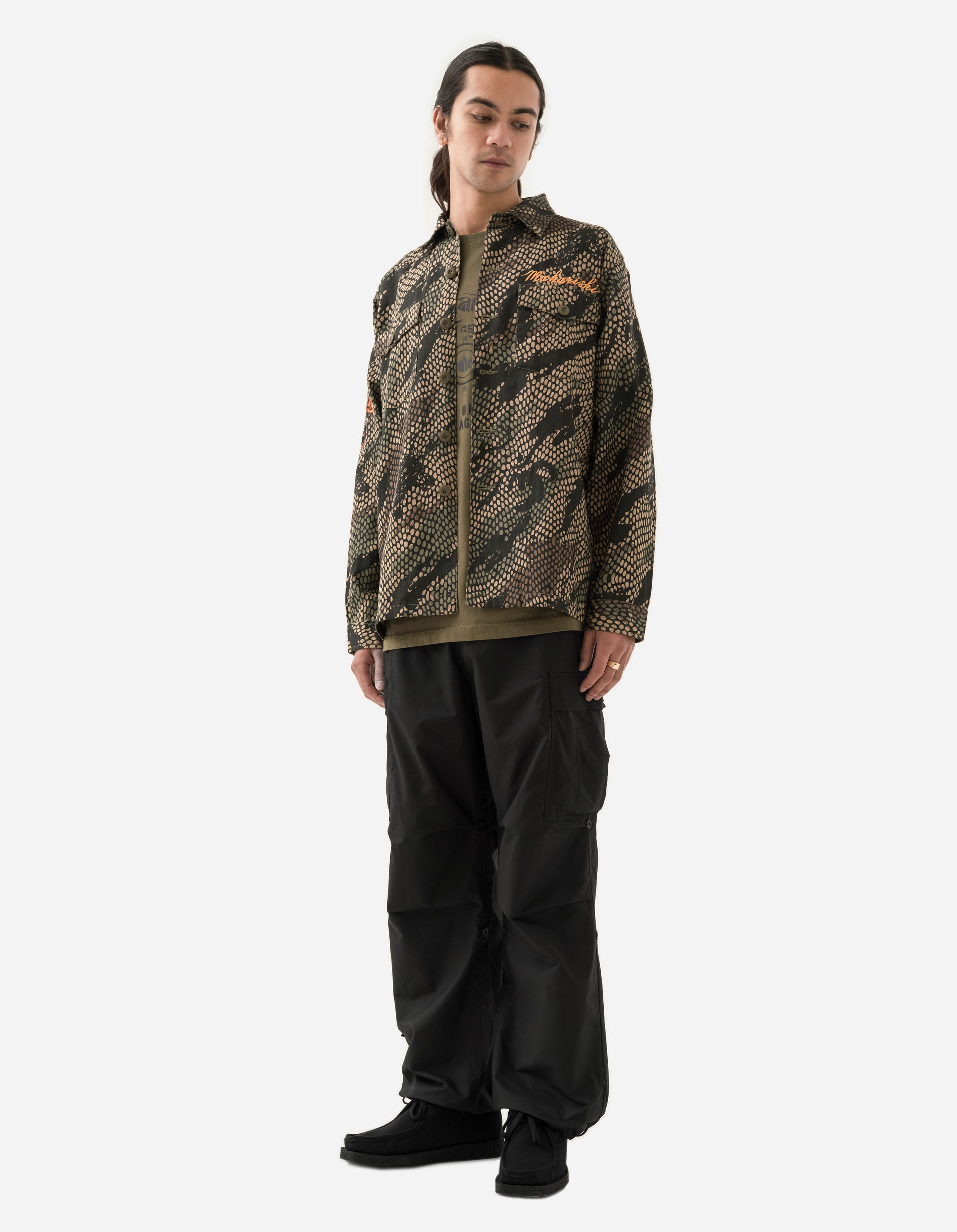 4035 Original Cargo Loose Snopants® Black - Stylish & Comfortable Men's Winter Snow Pants for Outdoor Activities, Skiing, and Snowboarding