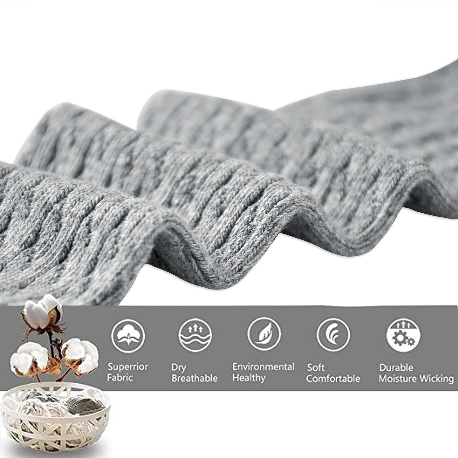 Jormatt Girls Seamless Thick Cotton Cable Knit Tights & Leggings for Toddlers (Ages 2-10) - Warm Winter Stockings for School, Playtime & Outdoor Activities