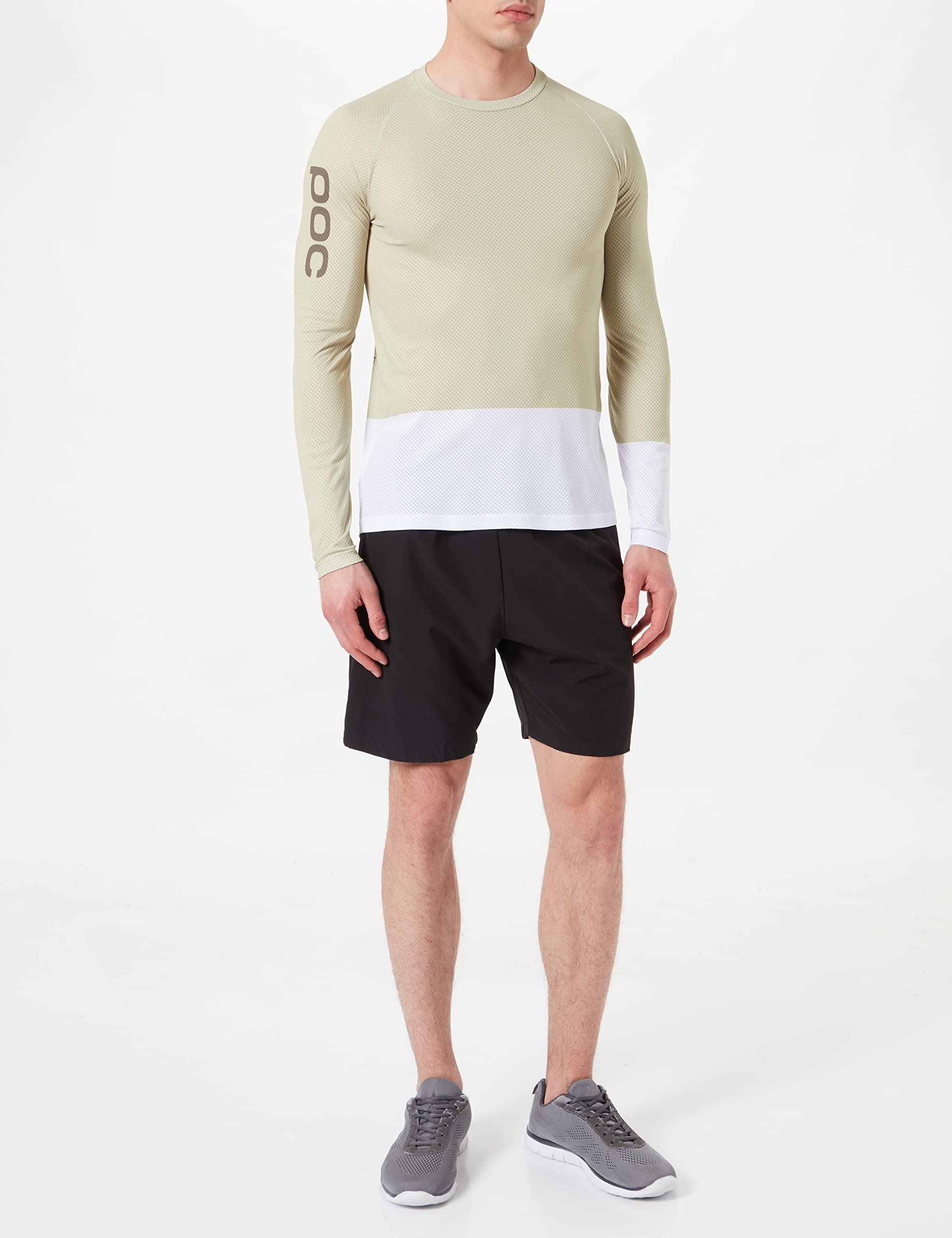 POC MTB Pure LS Jersey - Men's Long Sleeve Cycling Shirt for Mountain Biking - Breathable & UV Protection - Perfect for Trail Riding & Enduro Racing