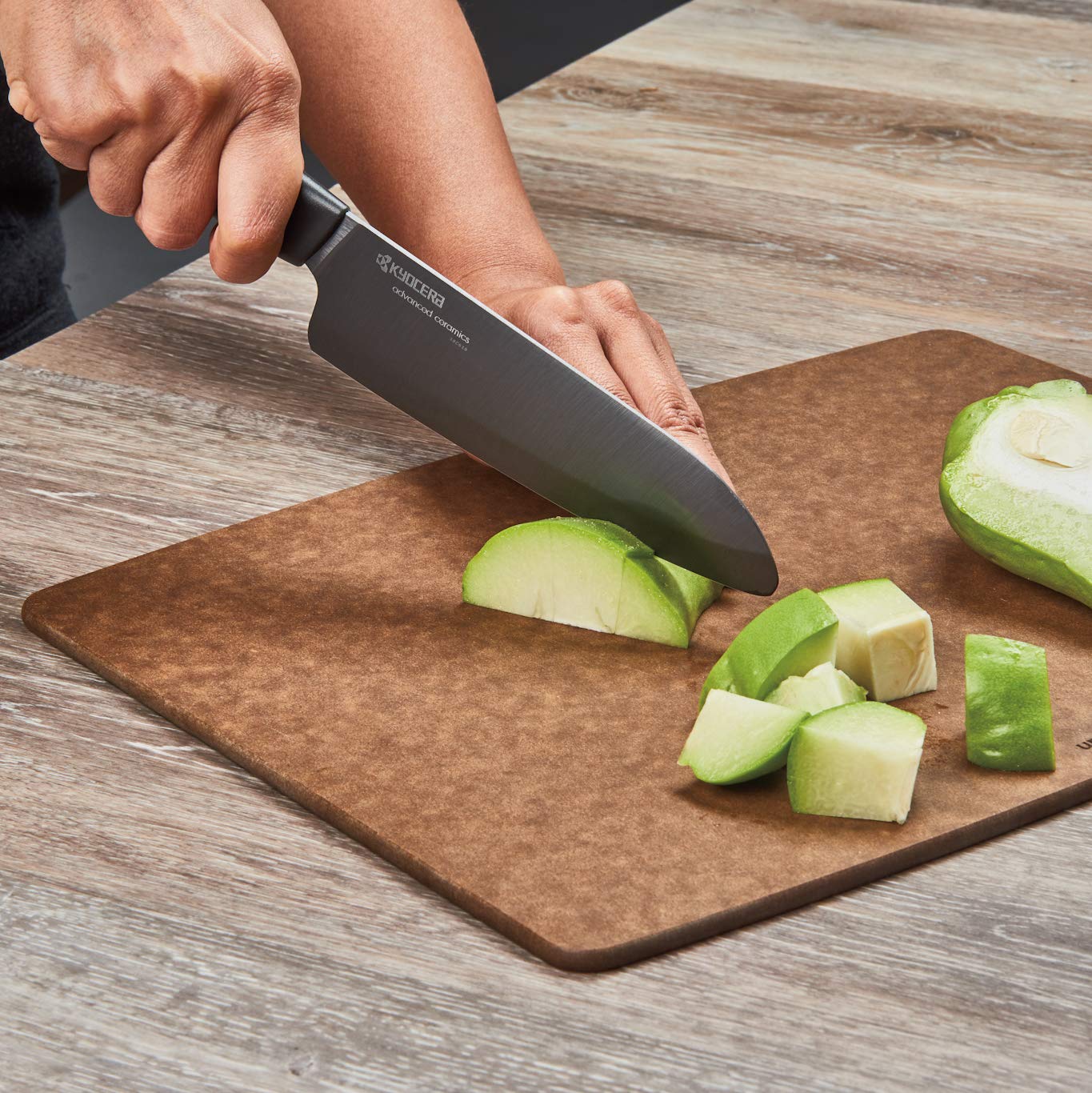 Kyocera Revolution 4-Piece Ceramic Knife Set - Professional Chef Knives for Kitchen | Includes 6