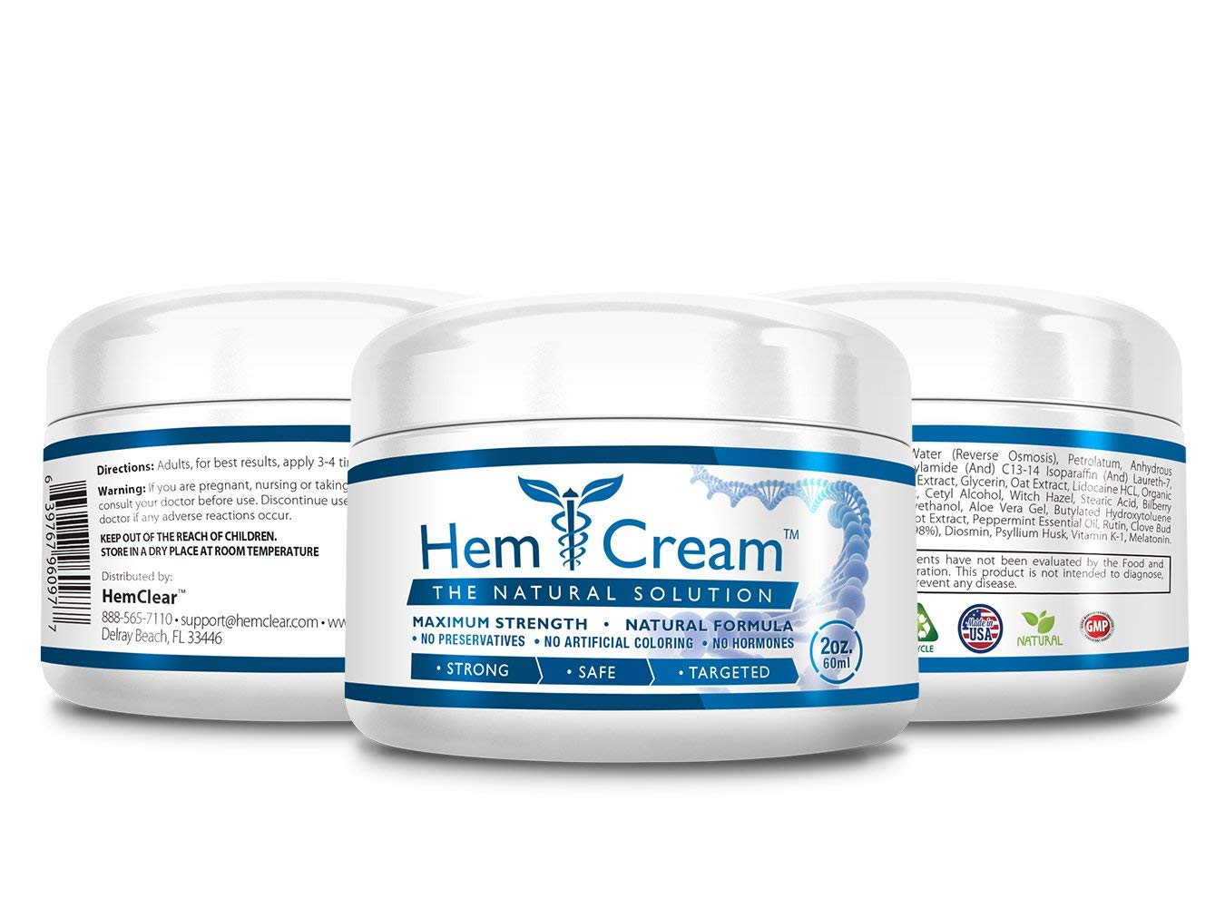 Vegan Hemorrhoid Relief Supplement - 100% Natural Maximum Strength Formula for Hemorrhoids & Vascular Health - 5 Bottles + 1 Cream - Supports Comfort During Sitting, Travel & Daily Activities
