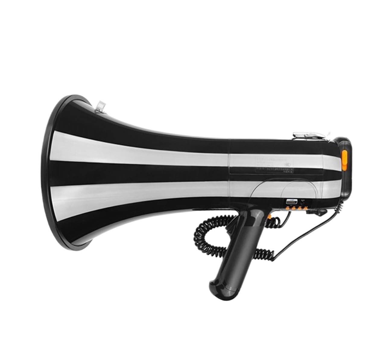 DRMEE Stadium Megaphone - Portable Bullhorn with Built-in Microphone, Adjustable Volume & Recording - Perfect for Sports Events, Crowd Control, and Outdoor Activities