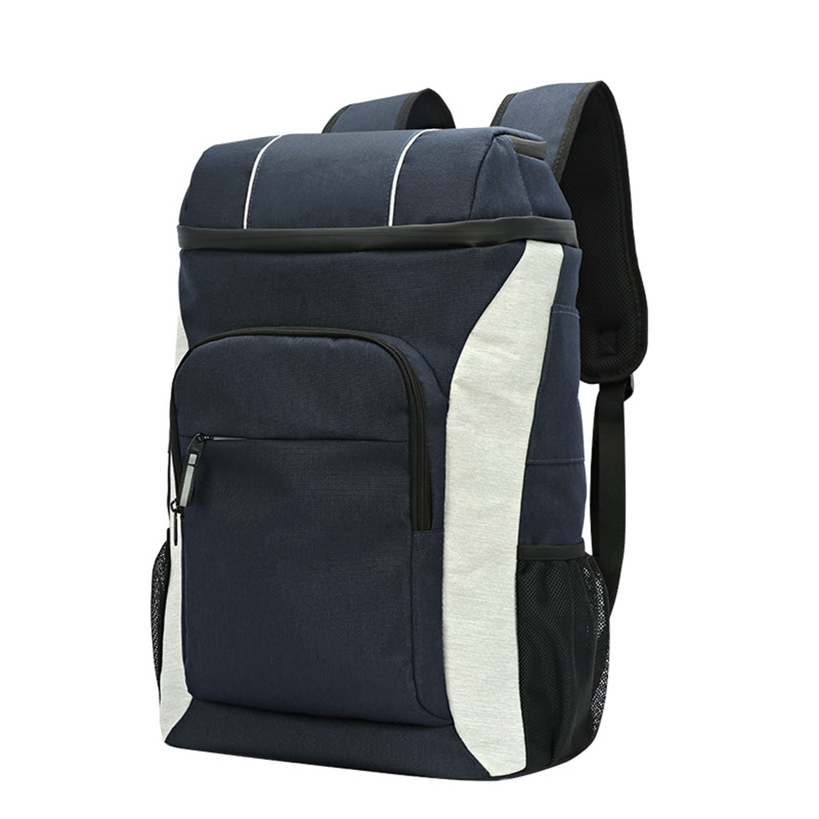 Insulated Cooler Backpack - Large Capacity Waterproof Lunch Bag with Bottle Opener | Leakproof Picnic, Fishing, Hiking & Camping Cooler for Men & Women (Gray) - Perfect for Outdoor Adventures, Beach Trips & Tailgating