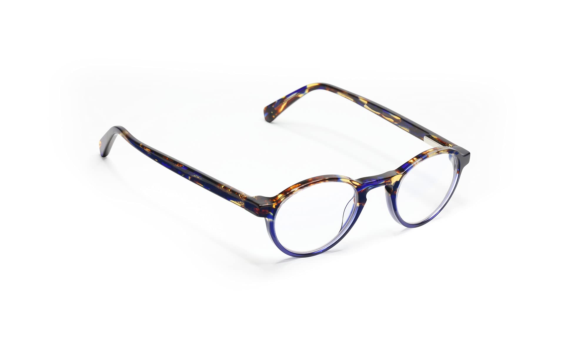 Eyebobs Board Stiff Narrow Reading Glasses - Premium Round Frame for Men & Women with Narrow Faces (0.0x to 4.0x) | Perfect for Office Work, Reading Books & Computer Use