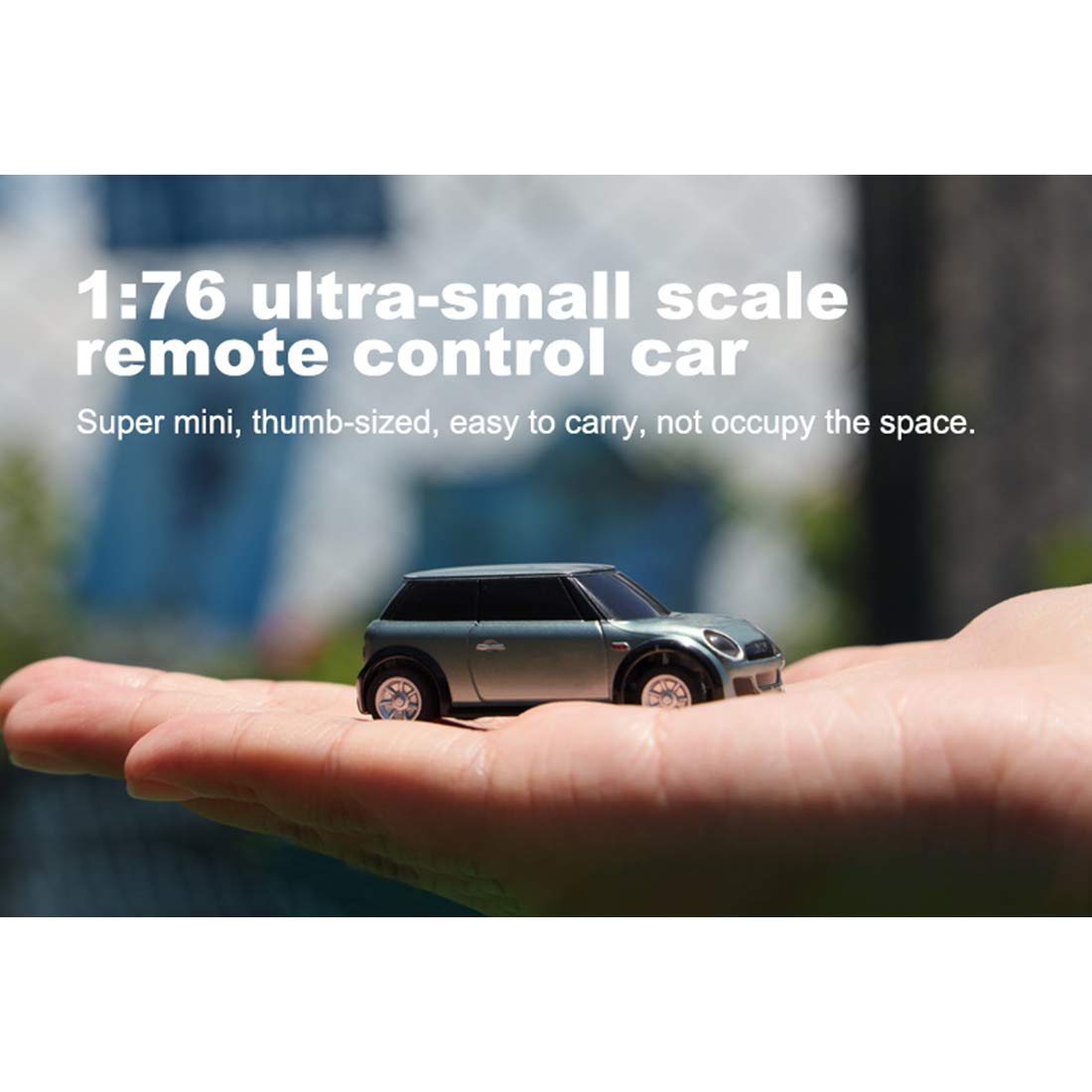 Yamix Turbo Racing 1:76 Scale Mini RC Car - 2.4GHz Remote Control Toy with P31 Controller | Fast Desktop Racing for Kids & Adults, Office & Home Entertainment