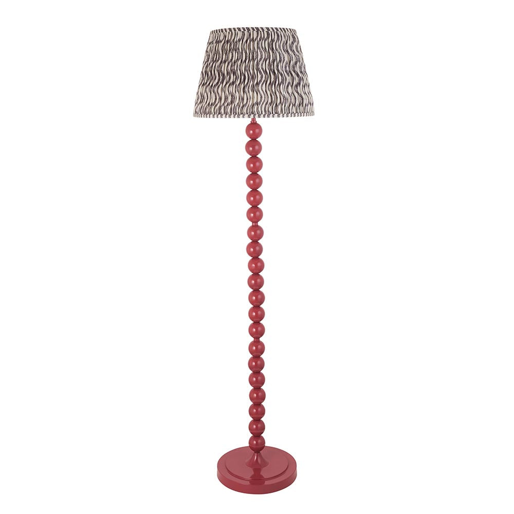 Auralis Ripple Floor Lamp with E27 Socket - Modern LED Standing Light for Living Room, Bedroom & Office - Adjustable Height in Multiple Finishes (Black, White, Bronze) - Perfect for Ambient Lighting & Home Decor