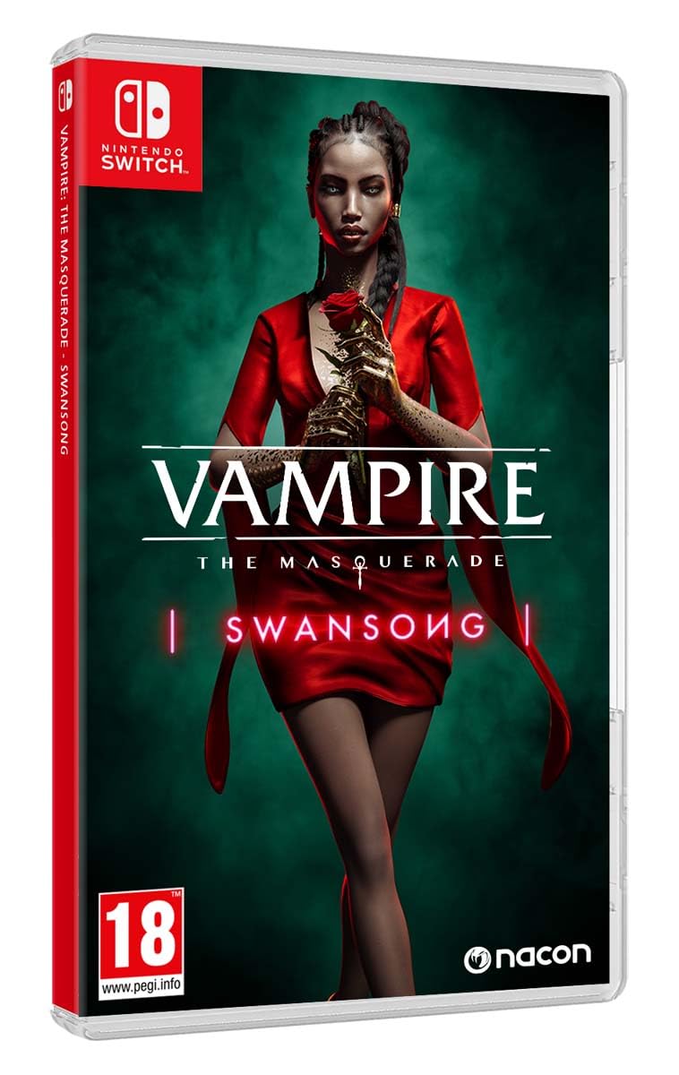 Vampire: The Masquerade - Swansong for Nintendo Switch | Story-Driven RPG Vampire Game | Perfect for Horror & Mystery Fans at Home or On-The-Go