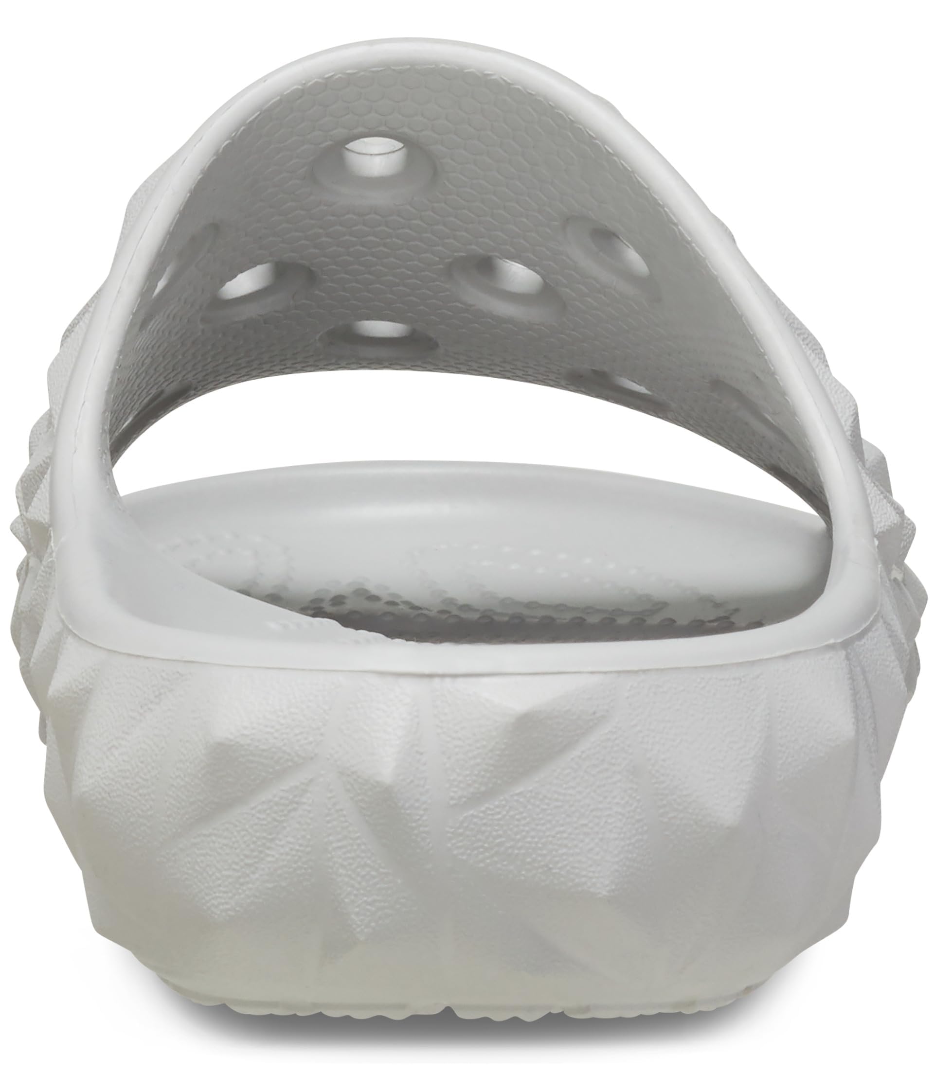 Crocs Unisex-Adult Classic Geometric Slide V2 Sandals - Comfortable & Lightweight Summer Shoes for Men & Women - Perfect for Beach, Pool, and Casual Wear