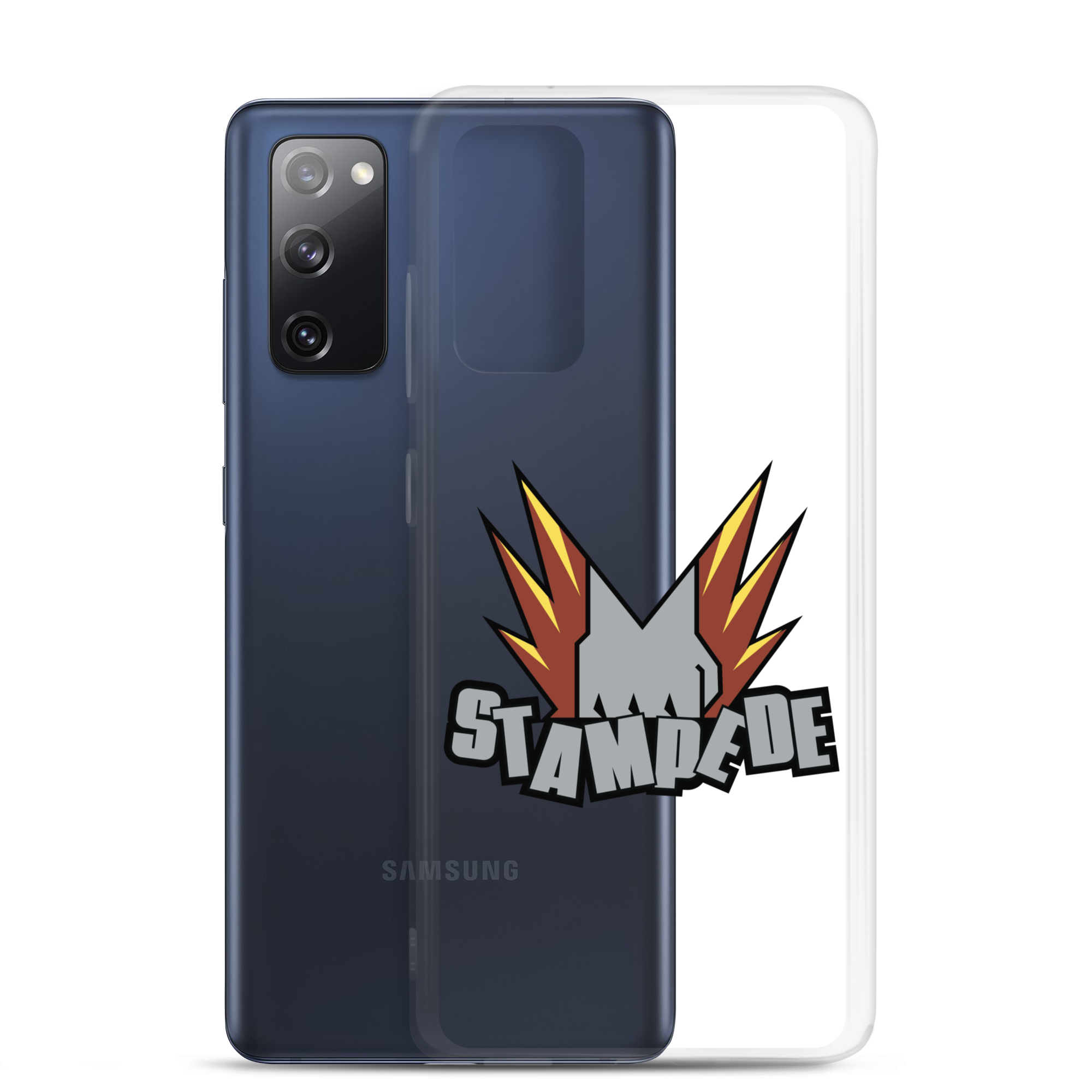 Zoo Jitsu Fighters Stampede Clear Protective Case for Samsung Galaxy - Durable Slim Cover for Everyday Use & Gaming Enthusiasts