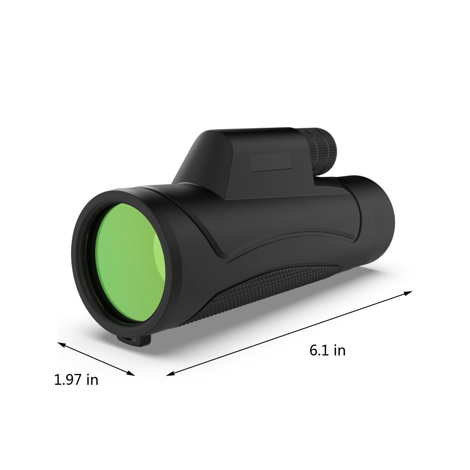 10x42 Monocular Telescope - HD Spotting Scope for Bird Watching, Hunting, Hiking & Travel | Waterproof & Fogproof | Compact & Lightweight for Outdoor Adventures | Perfect for Wildlife Observation, Camping & Night Vision