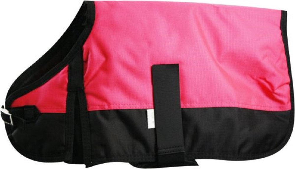 Showman HOT Pink Small 600D Ripstop Waterproof Adjustable Dog Blanket - Perfect for Travel, Camping & Outdoor Adventures with Your Pet