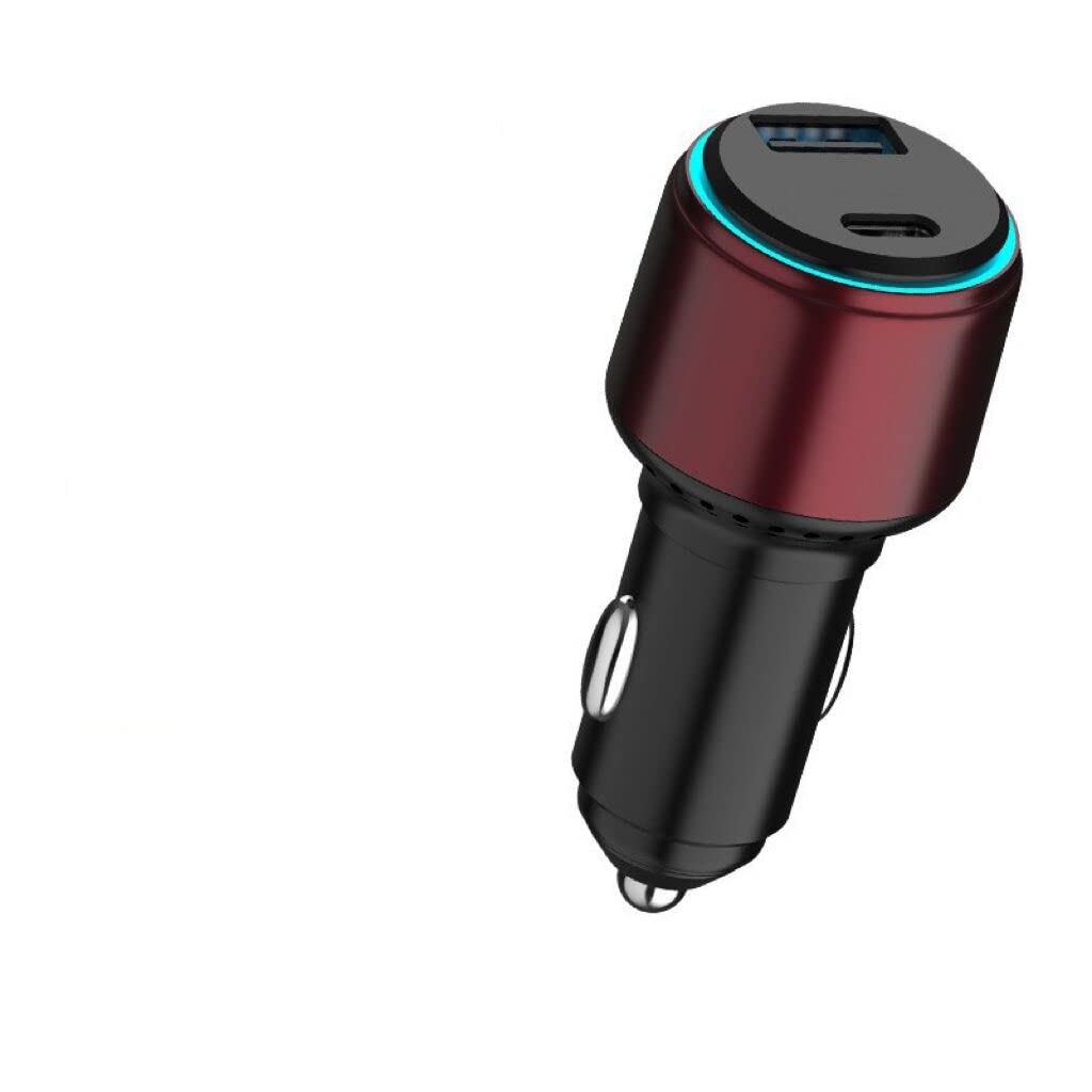 118W Dual USB C Car Charger - Fast Charging for iPhone 14/13/12, Samsung S22/S21, iPad & MacBook - Perfect for Road Trips & Travel