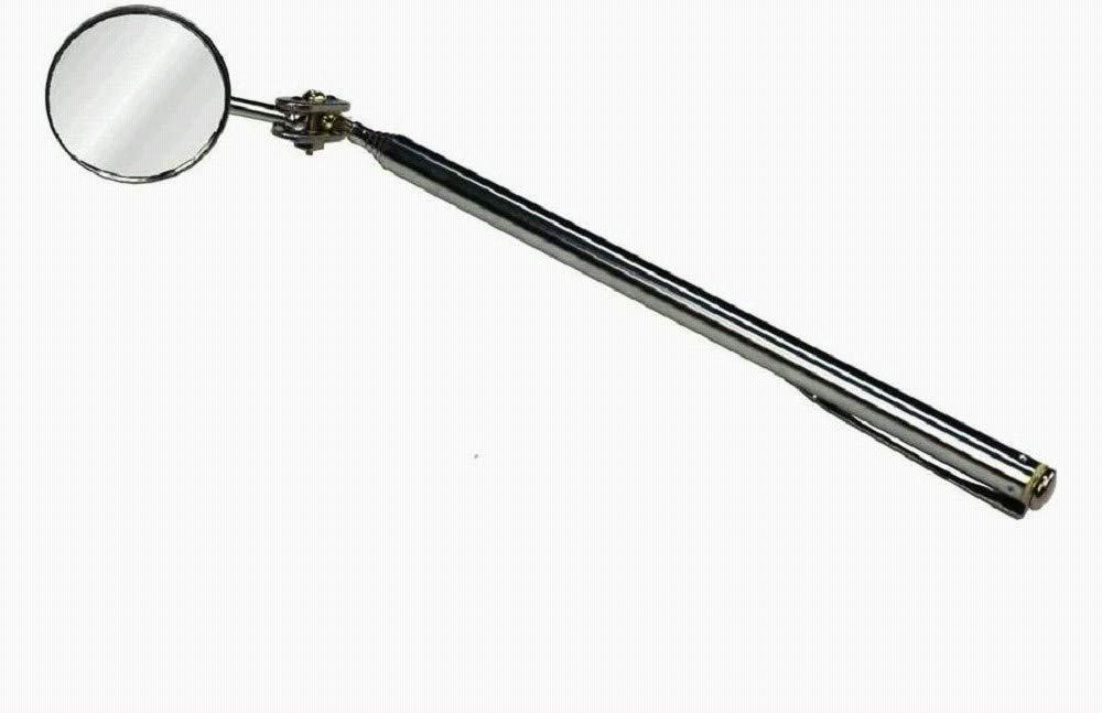 Squadron Tools Telescoping Inspection Mirror Kit - Extendable 360° Swivel Mirror for Automotive, HVAC & Home Repair - Durable Stainless Steel with Non-Slip Handle (Model 2023) | Perfect for Mechanics, Electricians & DIY Projects