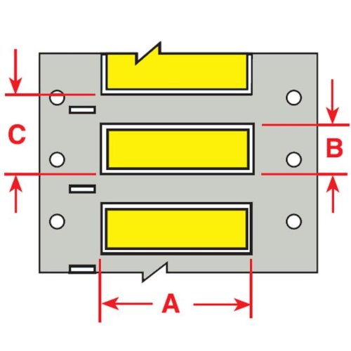 Brady 104755 PermaSleeve Wire Marking Sleeves - 1.000