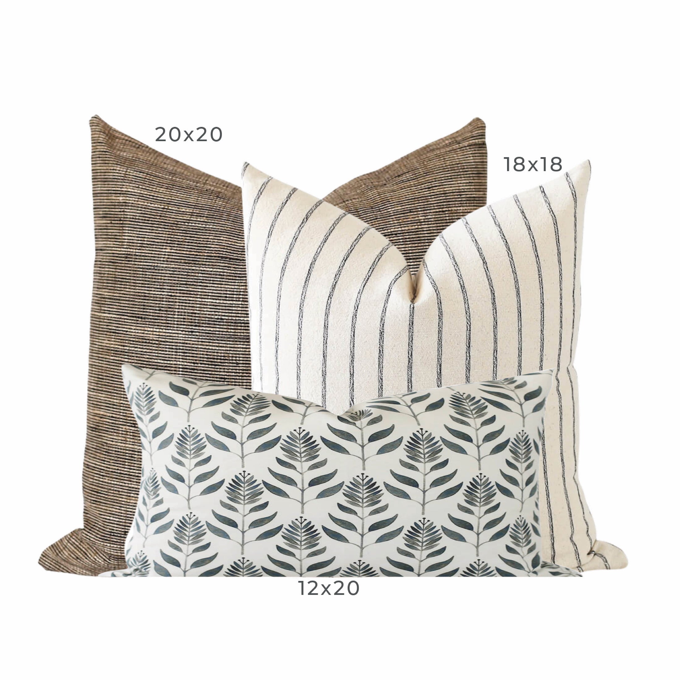 Premium Pillow Combination Set #16 - Soft & Supportive Bed Pillows for Side, Back & Stomach Sleepers - Perfect for Home, Hotel & Travel Use