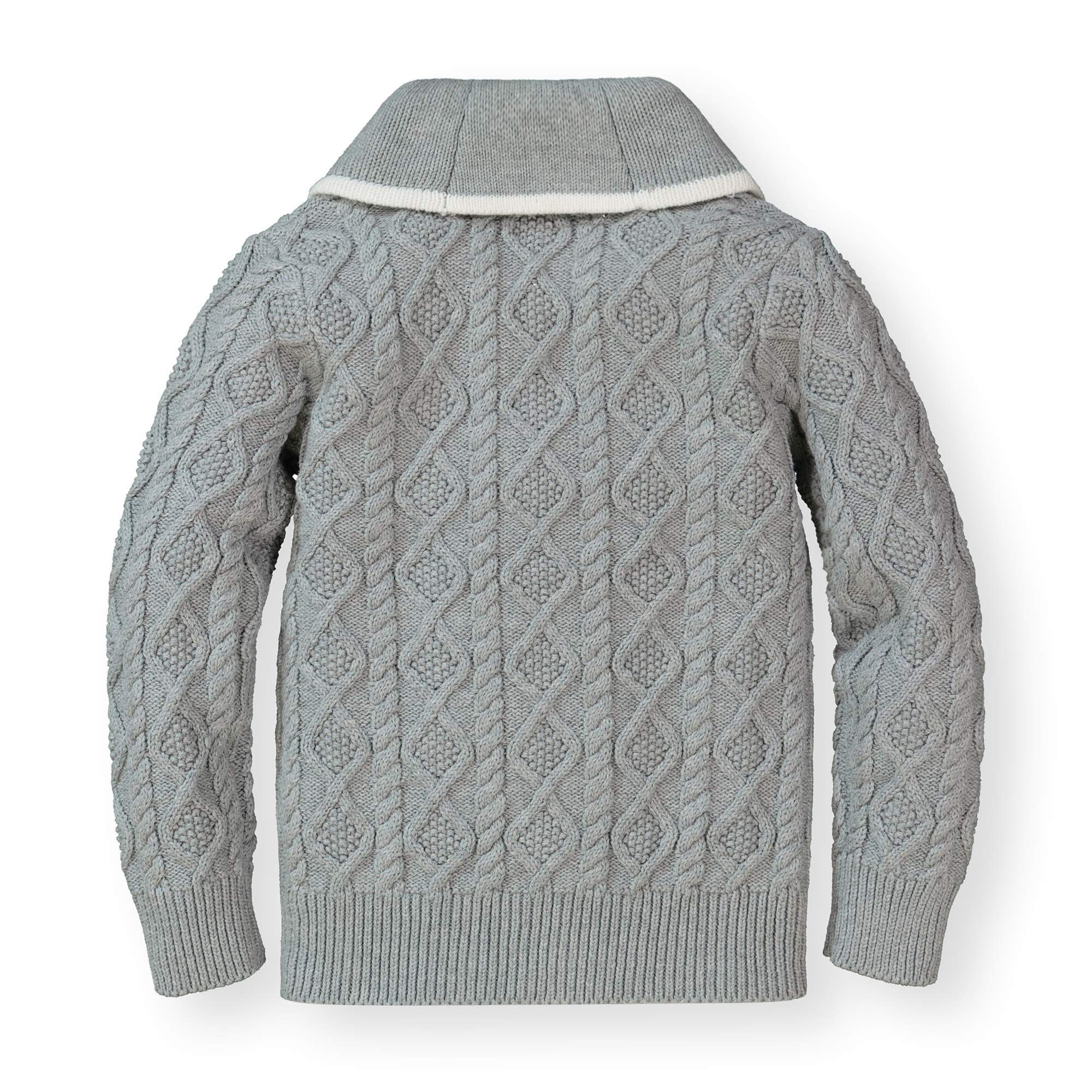 Hope & Henry Boys' Shawl Collar Sweater Cardigan - Soft Knit Pullover for Kids - Perfect for School, Holidays & Family Photos