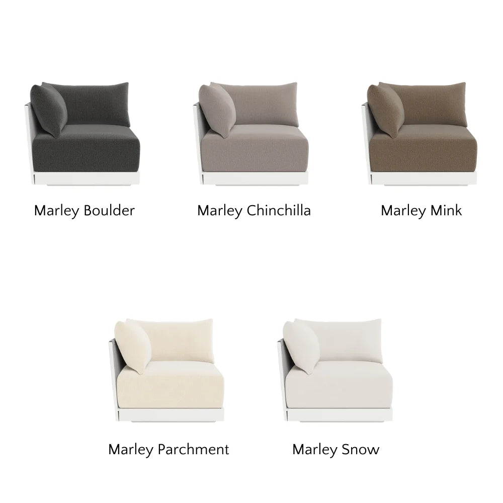 Antigua Outdoor Corner Sectional Sofa Set - Waterproof Wicker Patio Furniture with Cushions - Perfect for Backyard, Poolside & Garden Relaxation