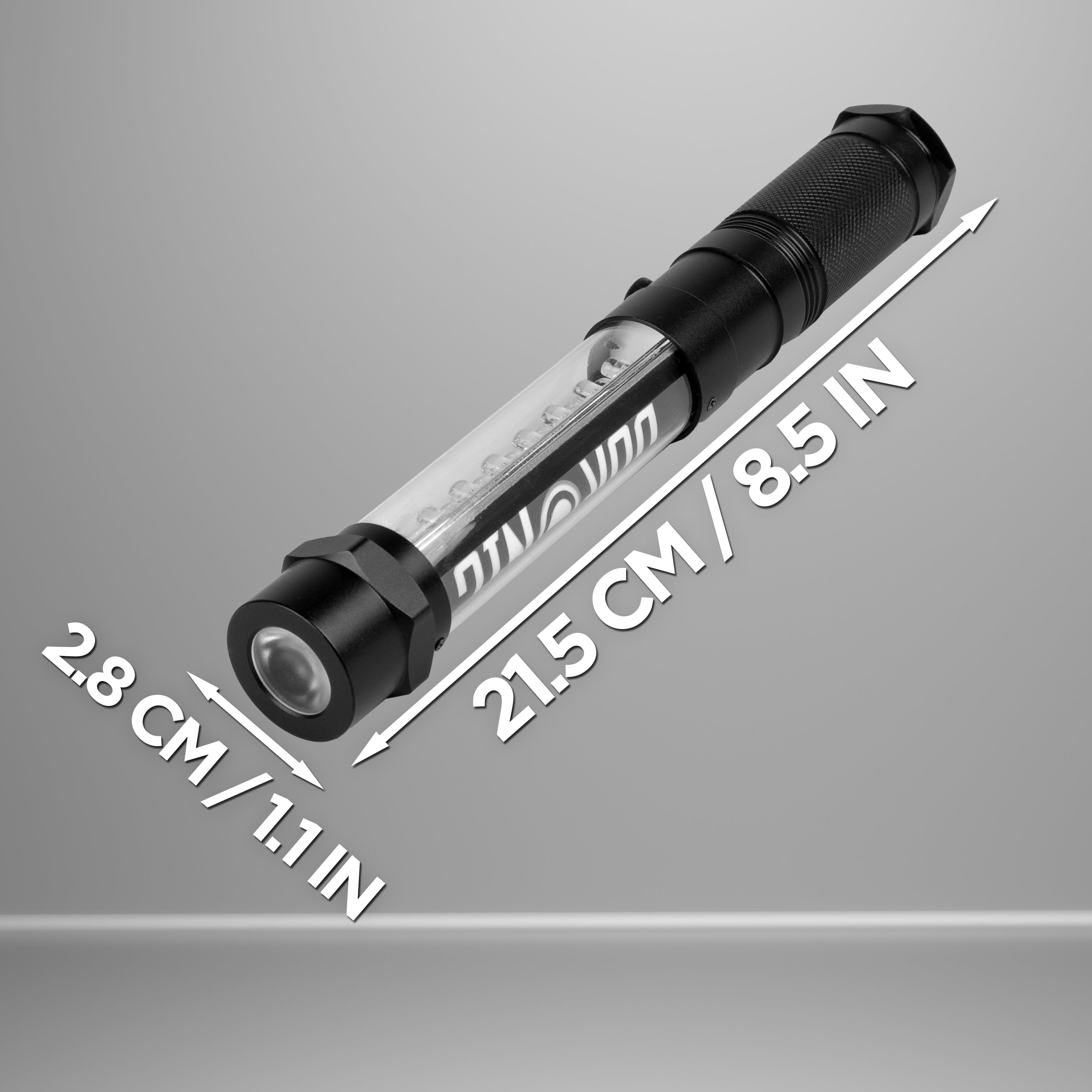 **Duronic RFL163AAA LED Flashlight - Portable, Magnetic, Lightweight Handheld Torch for Camping, Hiking, DIY, Emergencies & Power Outages | Perfect for Nighttime Use, Outdoor Adventures & Home Safety**